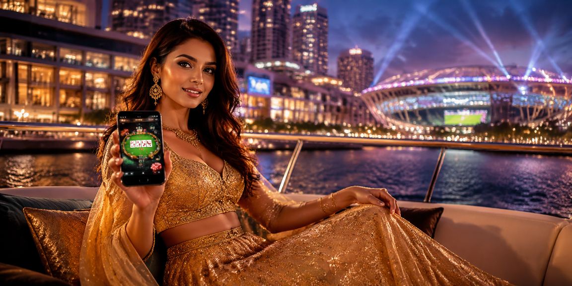 Indian player enjoying mobile slot game on cricket99